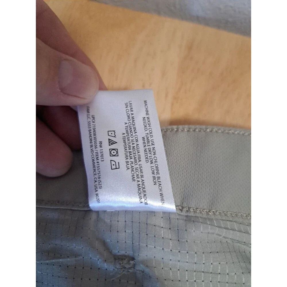 Banana Republic Men's Tan/Beige Pants 36x30 Tapered Mid-Rise Chino Comfort